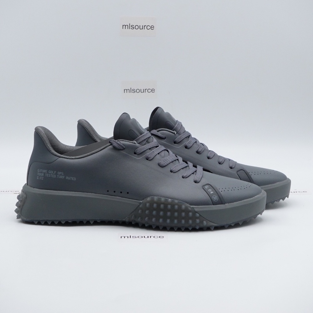 NEW Size 8 Men's G/FORE G.112 Golf Shoe G4MF23EF104-CHA Charcoal Drip - Picture 3 of 7